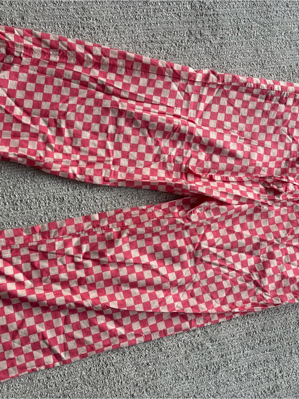 Pink Checkered pants - part of set